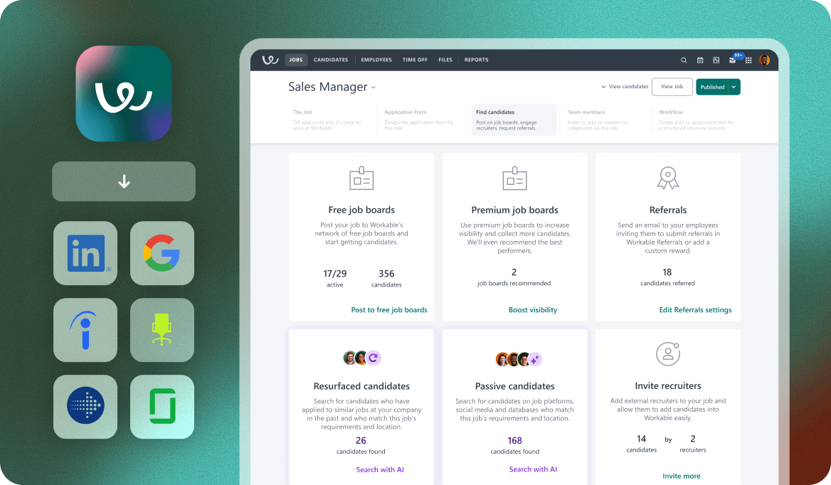 Workable Applicant Tracking Software